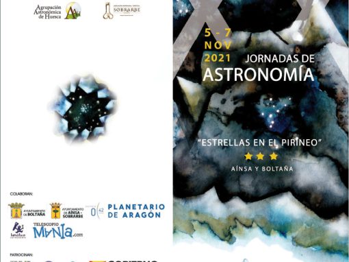 Cartel jornadas de astronomía