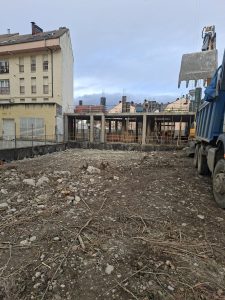 Comienzan las obras para la construcción de viviendas públicas de alquiler en Aínsa.