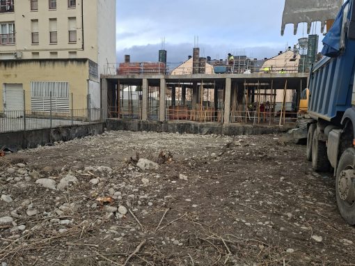 Comienzan las obras para la construcción de viviendas públicas de alquiler en Aínsa.