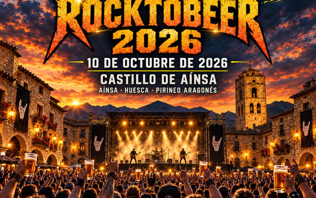 Rocktobeer vuelve a Aínsa: guarda el 10 de octubre porque esto no ha hecho más que empezar