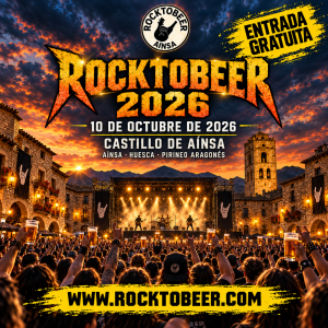 Rocktobeer vuelve a Aínsa: guarda el 10 de octubre porque esto no ha hecho más que empezar