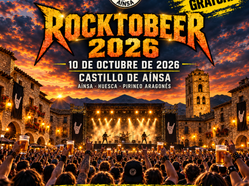 Rocktobeer vuelve a Aínsa: guarda el 10 de octubre porque esto no ha hecho más que empezar