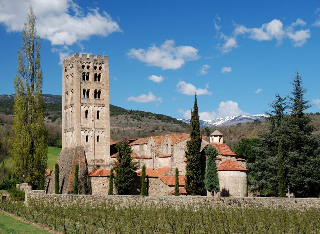 Abadía románica de Saint-Michel de Cuxa en Codalet